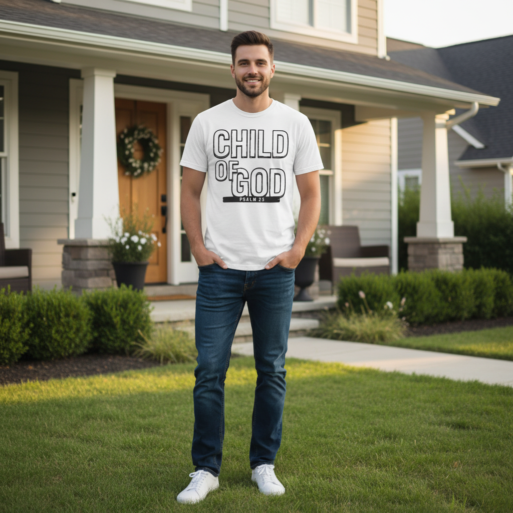 Child Of God Premium Unisex Crewneck T-shirt | Bella + Canvas 3001