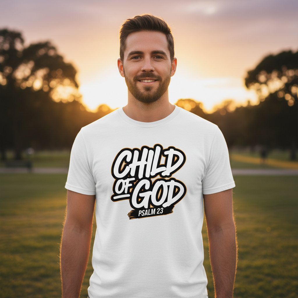 Child of God Premium Unisex Crewneck T-shirt | Bella + Canvas 3001