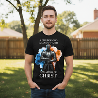 A child of God a man of faith Premium Crewneck T-shirt