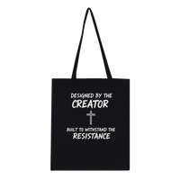 Designed by the creator built to withstand the resistance Classic Tote Bag