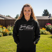 Load image into Gallery viewer, Enjoy Jesus Christ and thou shall never thirst Unisex Pullover Hoodie
