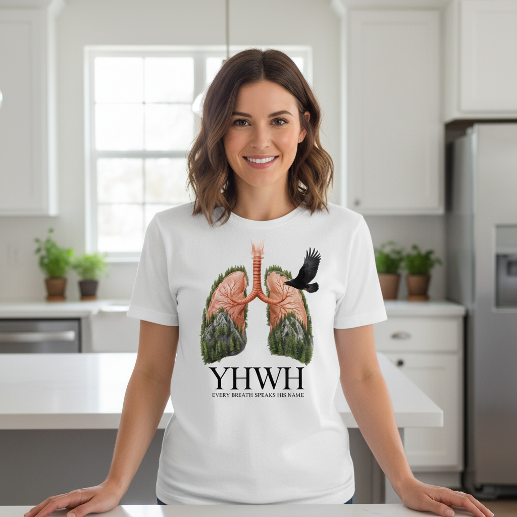 Every Breath Speaks His Name Premium Crewneck T-shirt