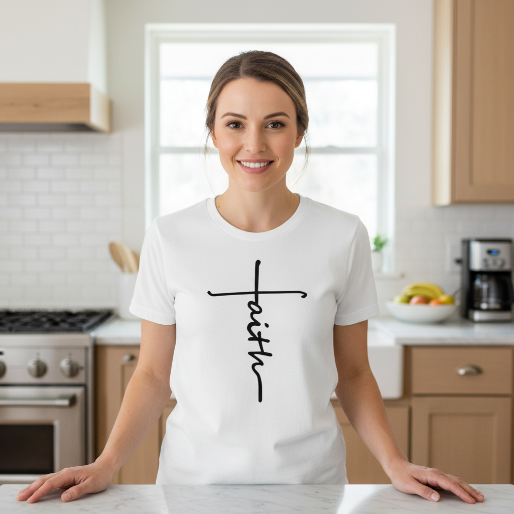 Faith Premium Crewneck T-shirt