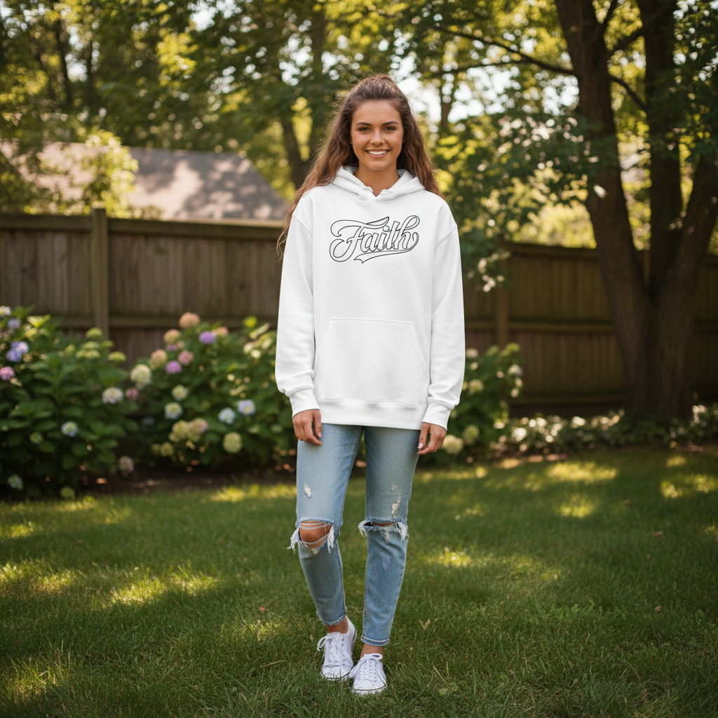 Faith Classic Unisex Pullover Hoodie | Gildan® 18500