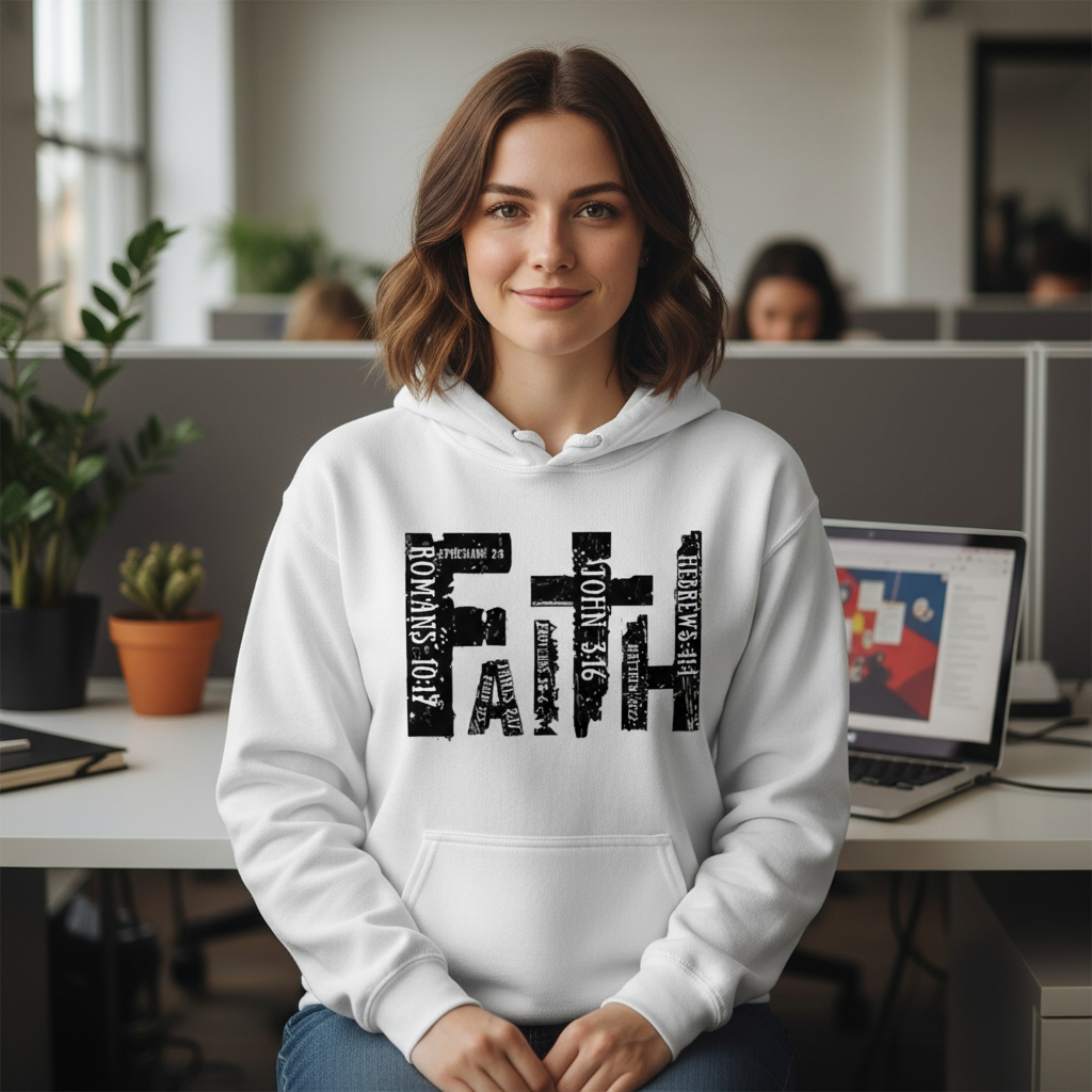 Faith (2) Unisex Pullover Hoodie