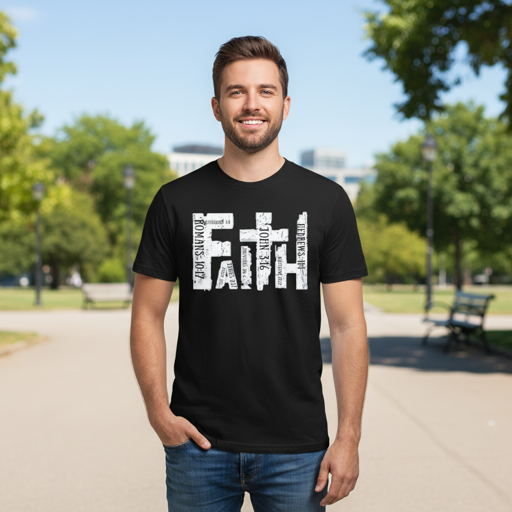Faith (3) Premium Crewneck T-shirt