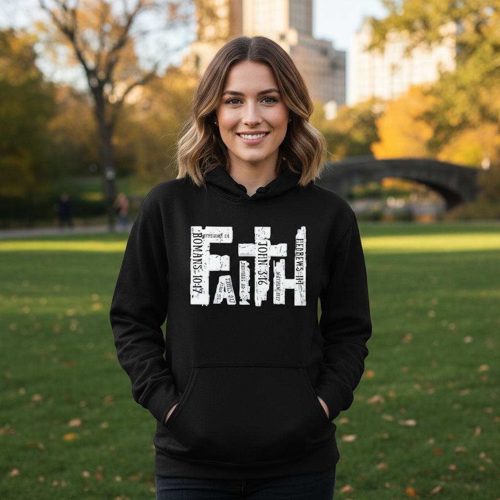 Faith (3) Classic Unisex Pullover Hoodie | Gildan® 18500