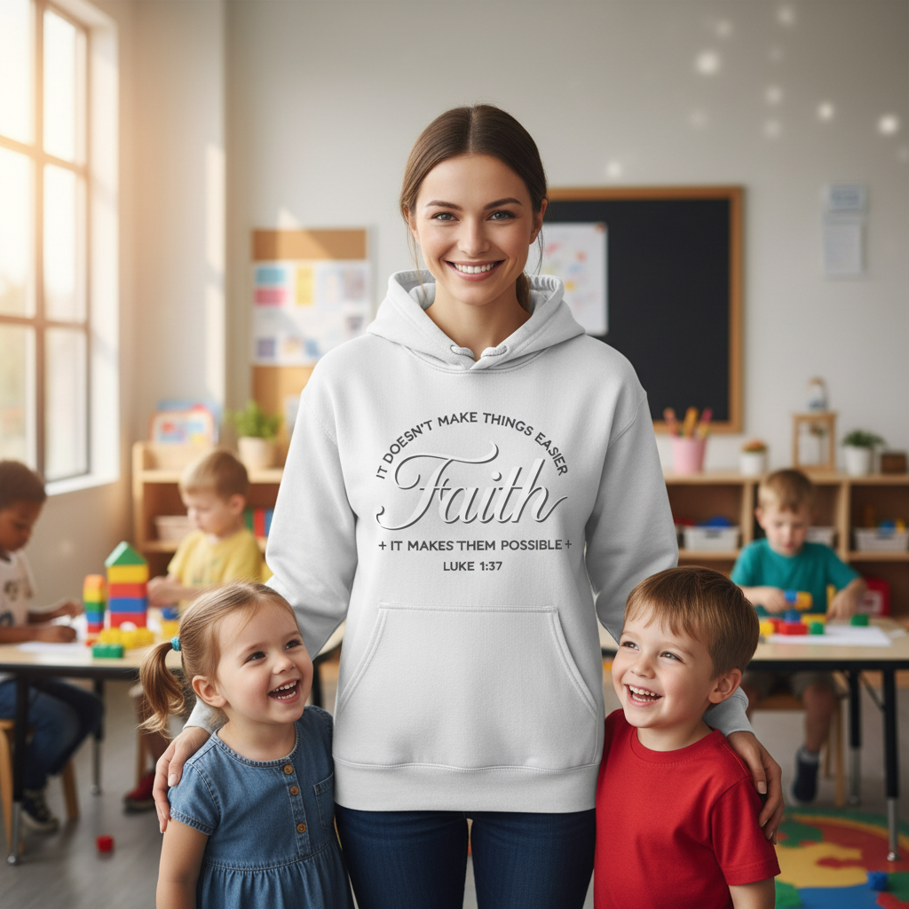 Faith (5) Classic Unisex Pullover Hoodie | Gildan® 18500