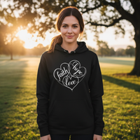Load image into Gallery viewer, Faith Hope Love (1) Classic Unisex Pullover Hoodie | Gildan® 18500
