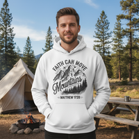 Faith can move mountains (2) Premium Pullover Hoodie