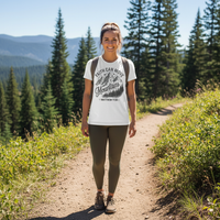 Faith can move mountains (2) Premium Unisex Crewneck T-shirt | Bella + Canvas 3001
