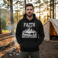 Load image into Gallery viewer, Faith can move mountains Classic Unisex Pullover Hoodie | Gildan® 18500
