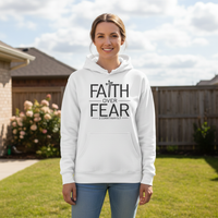 Load image into Gallery viewer, Faith over fear (4) Classic Unisex Pullover Hoodie | Gildan® 18500
