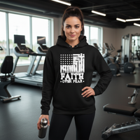 Faith over fear (6) Unisex Pullover Hoodie