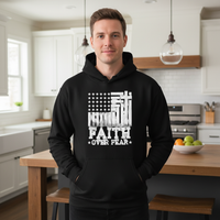 Faith over fear (6) Unisex Pullover Hoodie