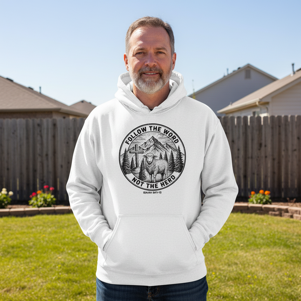 Follow the word Classic Unisex Pullover Hoodie | Gildan® 18500
