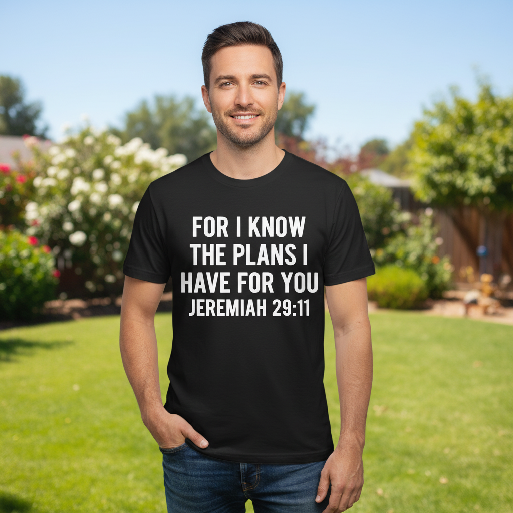 For I know the plans I have for you Premium Unisex Crewneck T-shirt