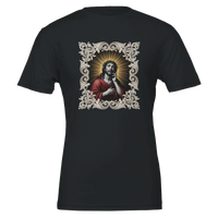 Framed Jesus Premium Unisex Crewneck T-shirt