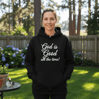 God is good all the time Premium Pullover Hoodie