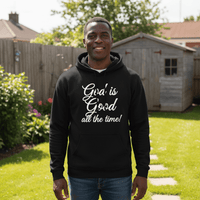 God is good all the time Premium Pullover Hoodie