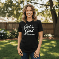 God is good all the time Premium Crewneck T-shirt