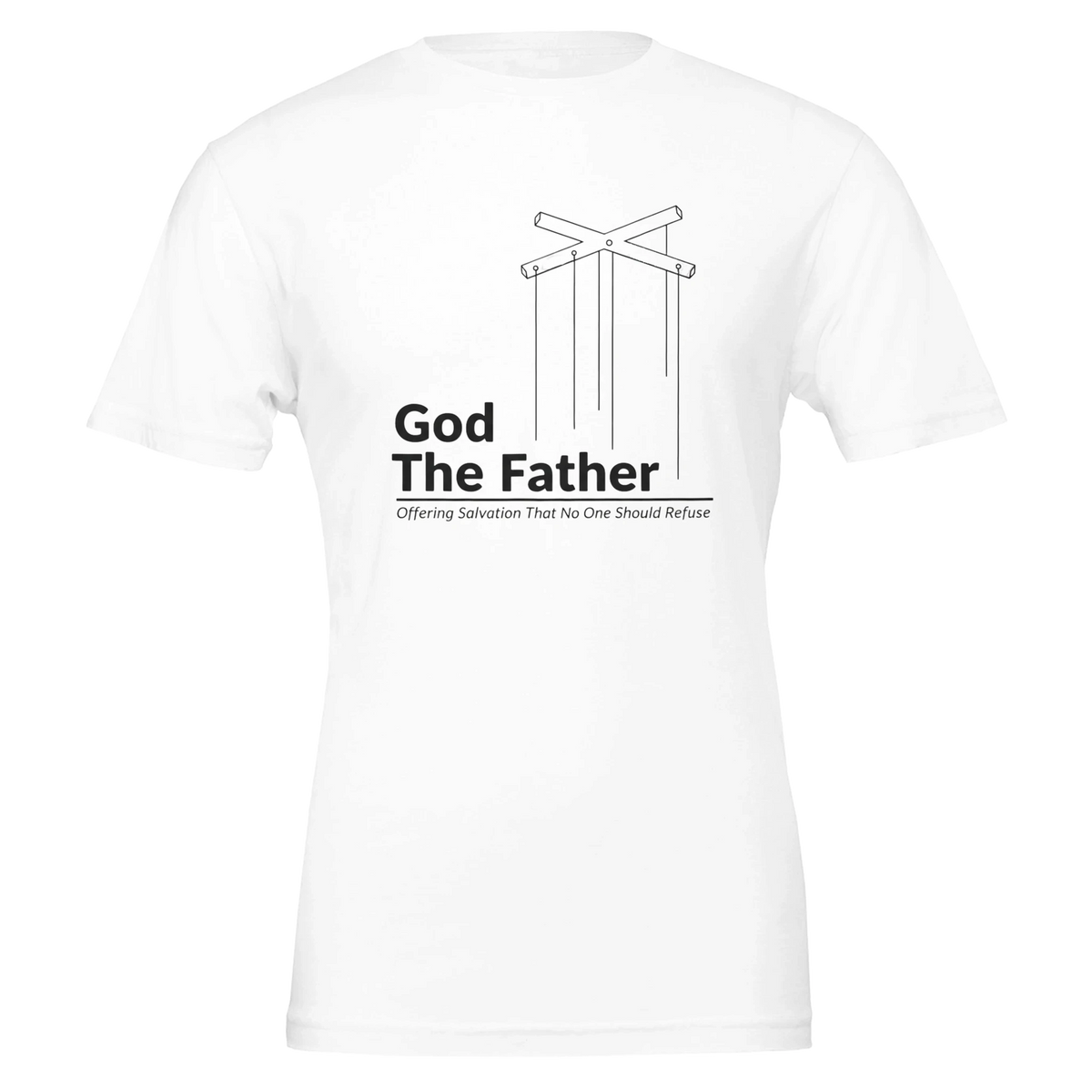God the father Premium Unisex Crewneck T-shirt
