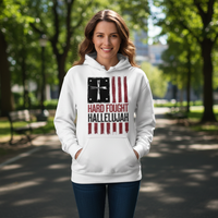 Load image into Gallery viewer, Hard Fought Hallelujah Classic Unisex Pullover Hoodie | Gildan® 18500
