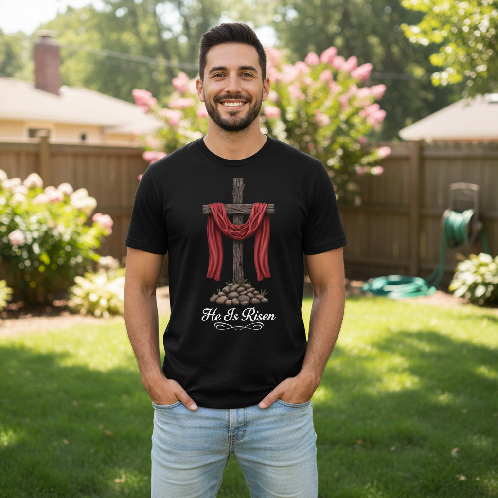 He is risen Premium Unisex Crewneck T-shirt