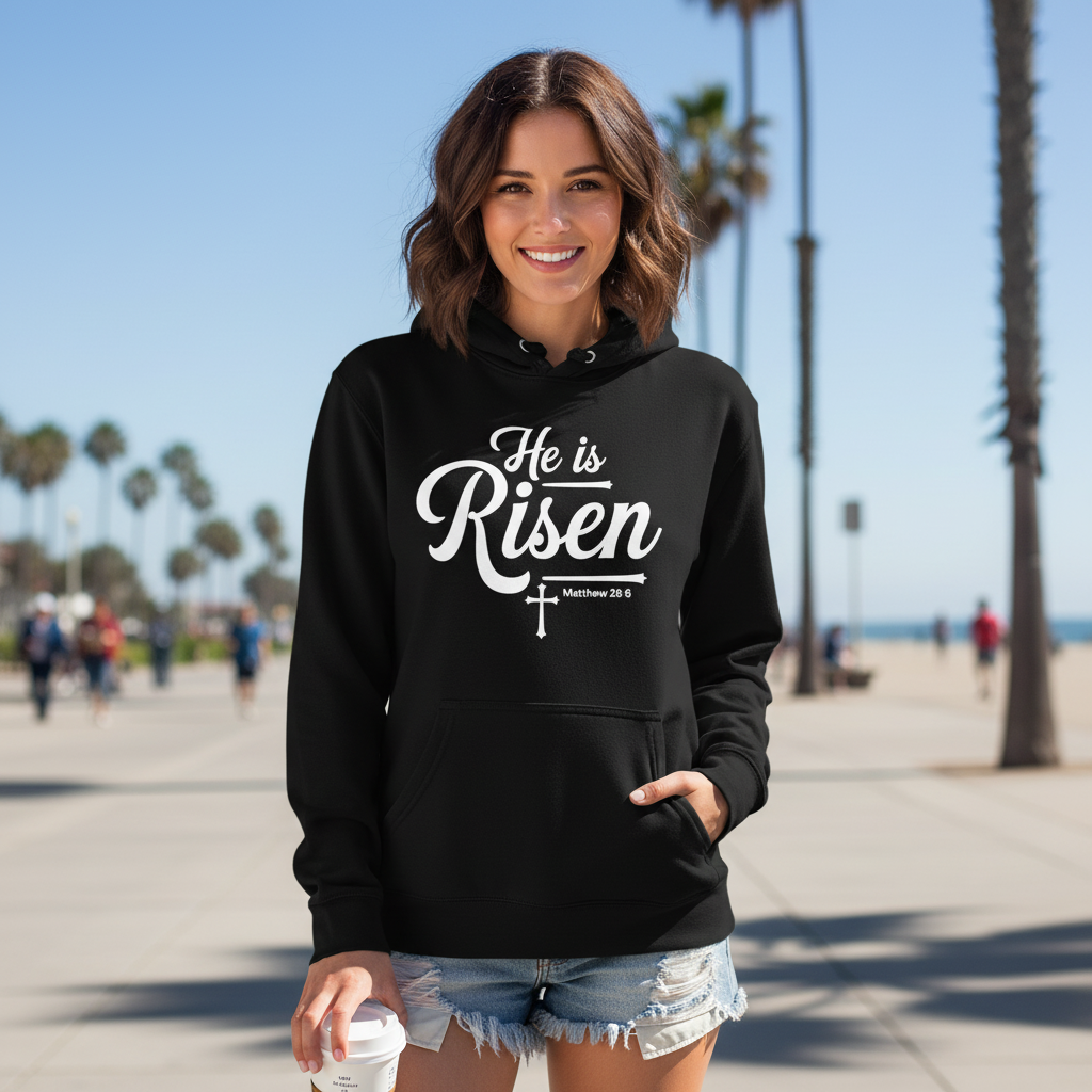 He is risen Unisex Pullover Hoodie