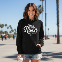 Load image into Gallery viewer, He is risen Unisex Pullover Hoodie
