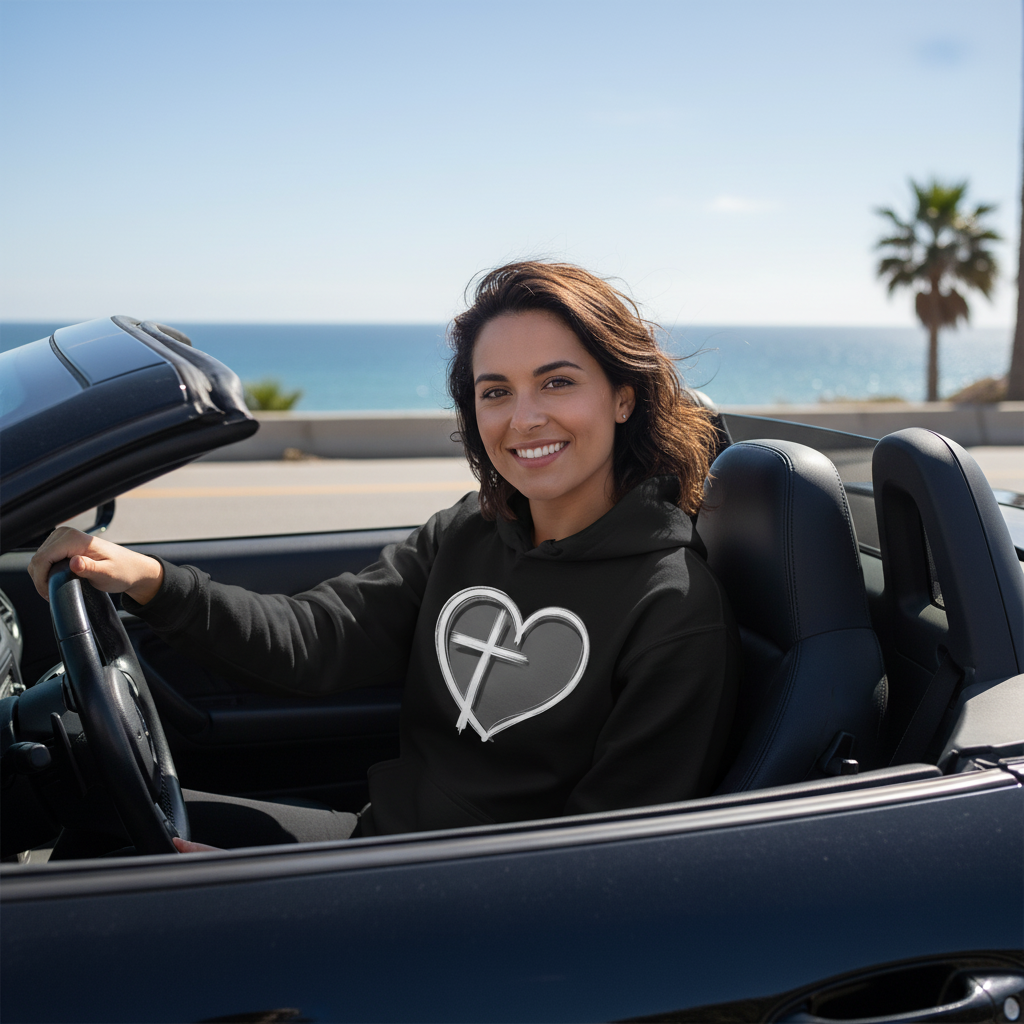 Heart Unisex Pullover Hoodie