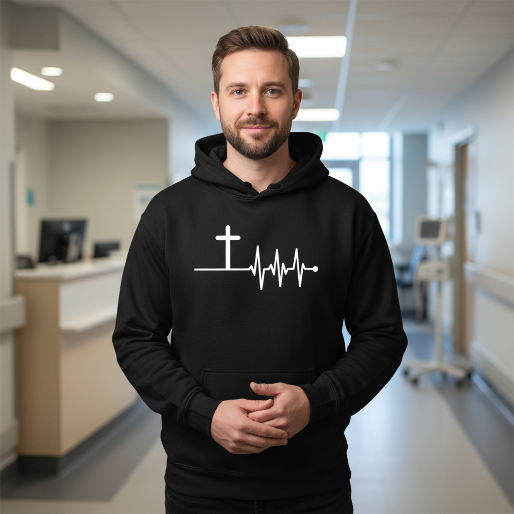 Heartbeat Premium Pullover Hoodie