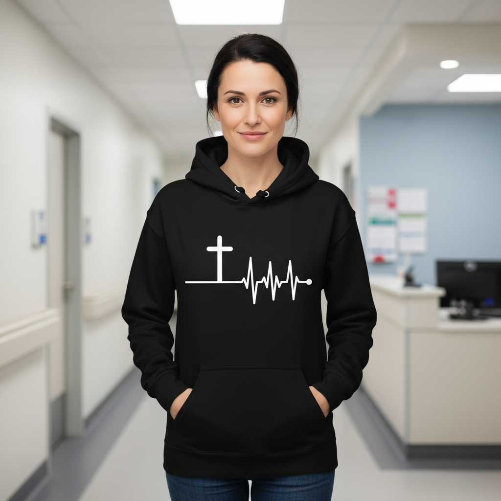 Heartbeat Premium Pullover Hoodie