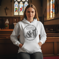 Load image into Gallery viewer, If your hanging on by a thread make sure it&#39;s the hem of his garment Unisex Pullover Hoodie
