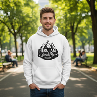 Load image into Gallery viewer, Here I am, send me Unisex Pullover Hoodie
