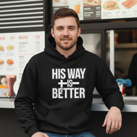 Load image into Gallery viewer, His way is better Classic Unisex Pullover Hoodie | Gildan® 18500
