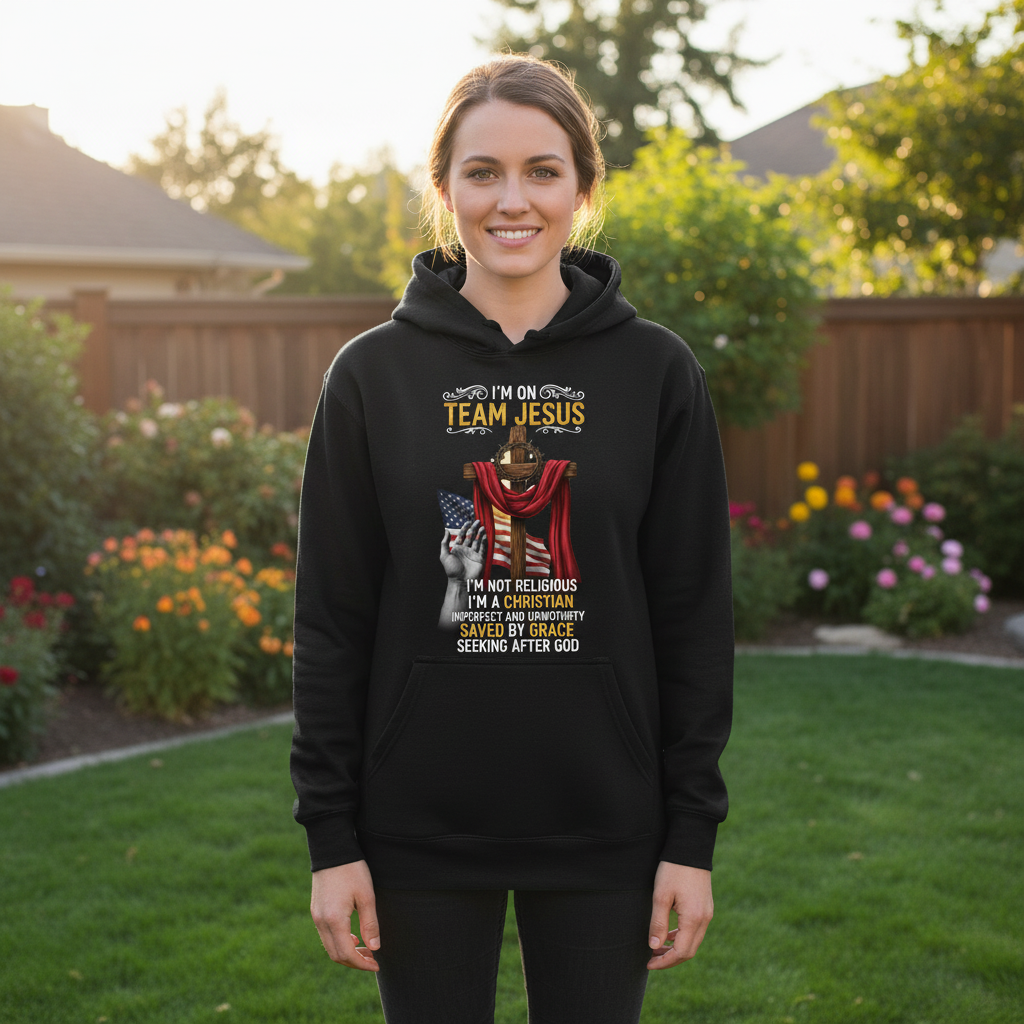 I'm on team Jesus Premium Pullover Hoodie