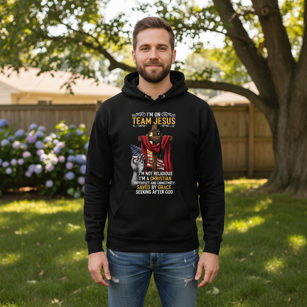 I'm on team Jesus Premium Pullover Hoodie