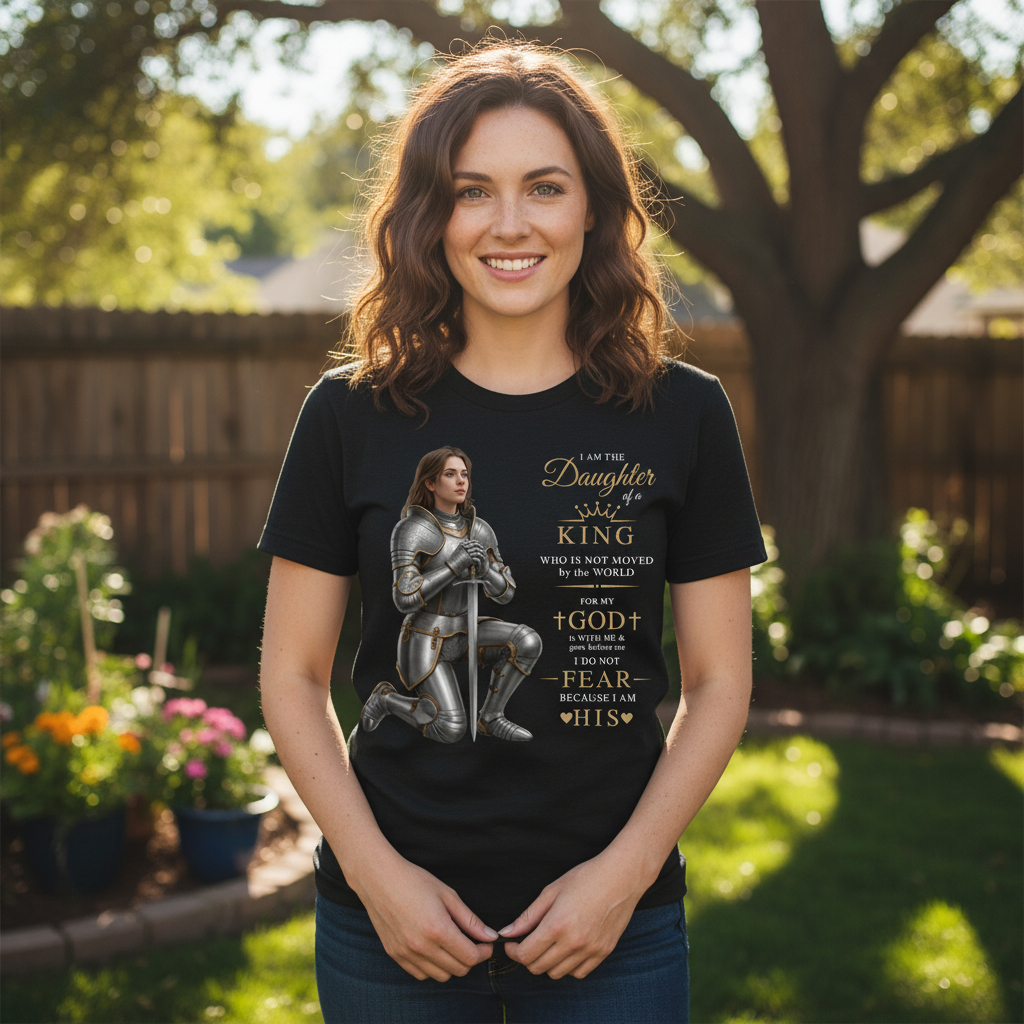 I am the daughter of a King Premium Crewneck T-shirt