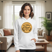Load image into Gallery viewer, I can do all things in Christ who strengthens me Unisex Pullover Hoodie
