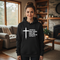 Load image into Gallery viewer, I can do all things through Christ who strengthens me Unisex Pullover Hoodie
