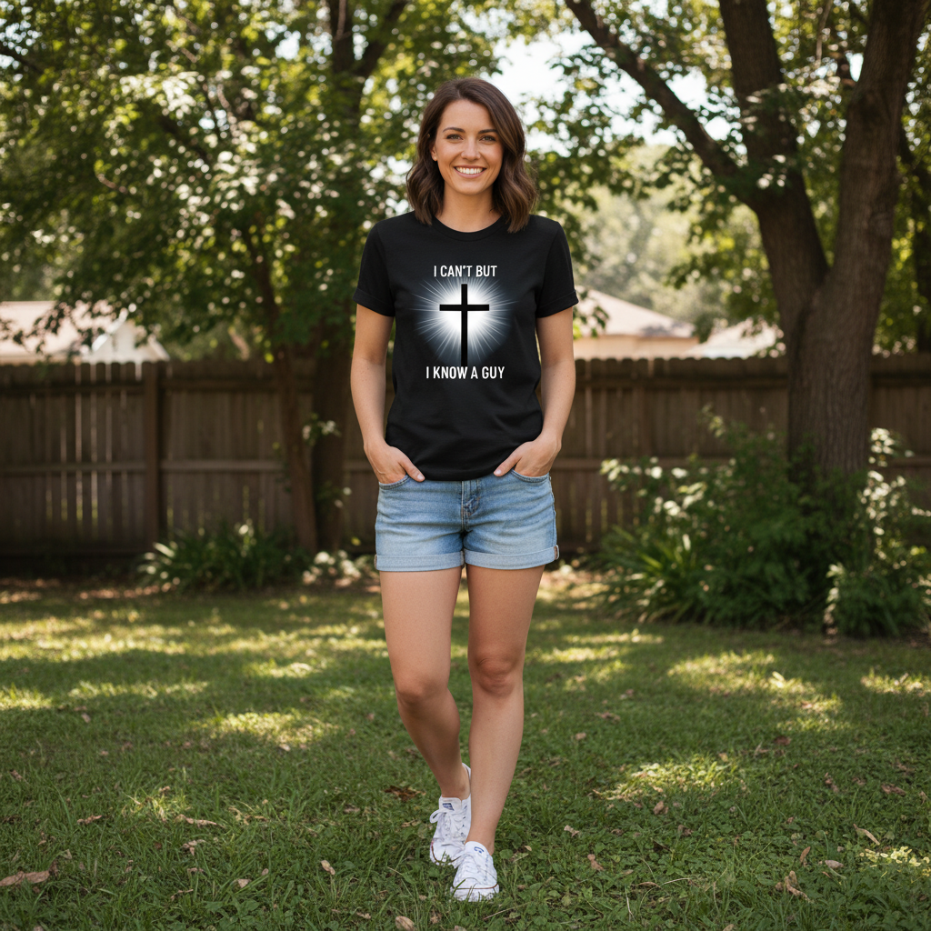 I can't but I know a guy Premium Crewneck T-shirt