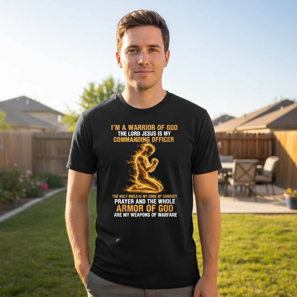 I am a warrior of God Premium Crewneck T-shirt