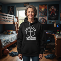 Load image into Gallery viewer, I&#39;m not a perfect Christian I&#39;s the one who knows I need Jesus Unisex Pullover Hoodie
