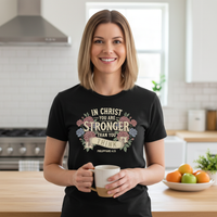 In Christ you are stronger than you think Premium Crewneck T-shirt