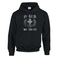 Load image into Gallery viewer, In God we trust Unisex Pullover Hoodie
