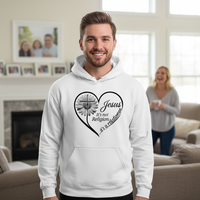 Load image into Gallery viewer, Jesus (1) Classic Unisex Pullover Hoodie | Gildan® 18500

