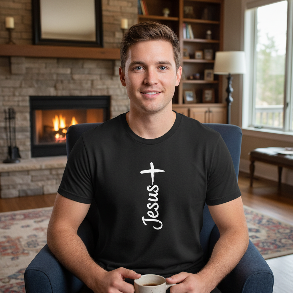 Jesus (2) Premium Unisex Crewneck T-shirt