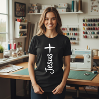Jesus (2) Premium Unisex Crewneck T-shirt