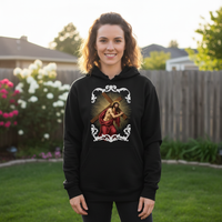 Load image into Gallery viewer, Jesus carrying the cross Unisex Pullover Hoodie
